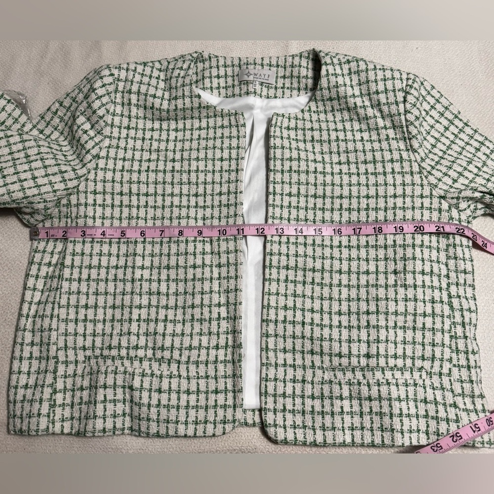 WAYF Where Are You From Cropped Jacket Size L - Picture 10 of 16